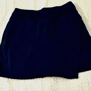 Athleta Navy Volley Skort/Tennis Skirt Size Medium Tall